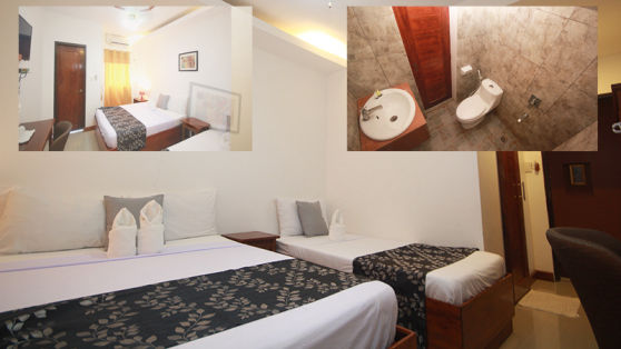 El Nido Royal Palm Inn 2nd Floor Standard Triple Room